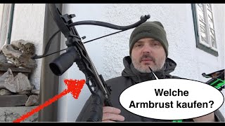 Pistolen Armbrust  Alligator Red Back oder Cobra im Test [upl. by Auoz]