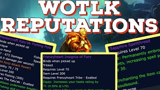 ULTIMATE WOTLK Classic Reputation Guide [upl. by Jammie]