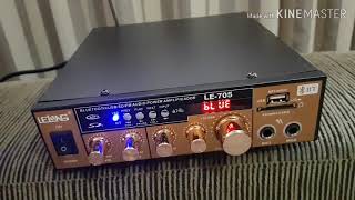 Amplificador Receiver Lelong  LE705 barato pelo que oferece [upl. by Mongeau]