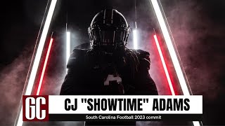 Meet 2023 Gamecock Football Commit CJ quotShowtimequot Adams [upl. by Ayatal19]