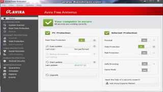 Demonstracja 3 najlepszych darmowych antywirusów 2 Avira Free Antivirus 2013 [upl. by Tirrej]