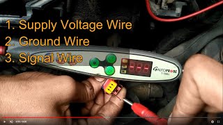 Renault Duster Rail Pressure Sensor Wiring Diagnose [upl. by Einiar]