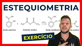 ESTEQUIOMETRIA  APRENDA COMO FAZER EXERCÃCIO DE CALCULO ESTEQUIMÃ‰TRICO [upl. by Hescock]