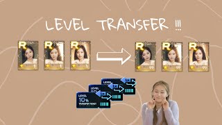 How to use Level Transfer Tickets SUPERSTAR RHYTHM GAMES [upl. by Ecnerual]