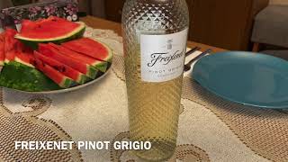 Pijemy włoskie wino FREIXENET PINOT GRIGIO 2020 kupione w Biedronce 101 [upl. by Korey]