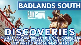 Saints Row  Badlands South All Discovery Locations  100 [upl. by Rourke337]