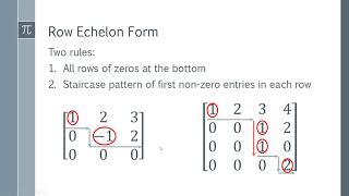 How to Find the Pivots and Pivot Columns of a Matrix From Row Echelon Form [upl. by Ennairod]