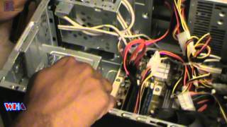 How To Replace HP Pavilion Desktop Hard Drive [upl. by Arinaid]