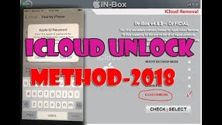 How to unlock  bypass icloud lock Reset any ios by unlock tool inbox v480 free download [upl. by Anastasio]