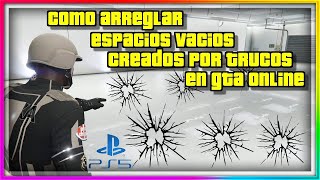 GTA ONLINE ¡SOLO SIN AYUDA COMO ARREGLAR ESPACIOS INSERVIBLES EN PLAZAS DE GARAJESAVENGER Y MASDE [upl. by Airetak]