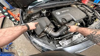 vauxhall astra j 17cdti ecoFLEX timing belt replacement [upl. by Ollehcram]