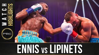 Ennis vs Lipinets HIGHLIGHTS April 10 2021  PBC on SHOWTIME [upl. by Mcallister825]