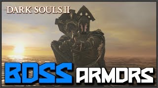 Dark Souls 2 All Boss Armor Showcase amp Locations [upl. by Irot785]