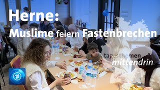 Herne Muslime feiern Fastenbrechen  tagesthemen mittendrin [upl. by Noscire]