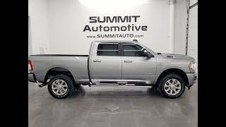 2022 RAM 2500 BIG HORN LEVEL 1 SPORT CREW SHORT BILLET SILVER 4K WALKAROUND 13983Z [upl. by Jorrie]