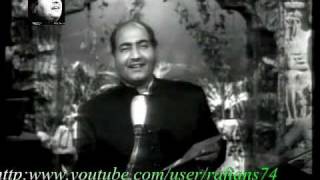 Madhuban Main Radhika  Mohammad Rafi Live With Naushad [upl. by Isla]