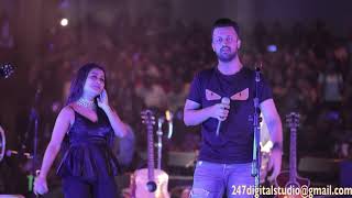 ATIF ASLAM  NEHA KAKKAR LIVE IN HOUSTON 2018 Dil Diyan Gallan  Subscribe  Like 👍  Share [upl. by Lemhaj]