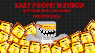 How To Start Growtopia And Get Easily First wls Growtopia Tutorial Easy Profit Method [upl. by Icyak]