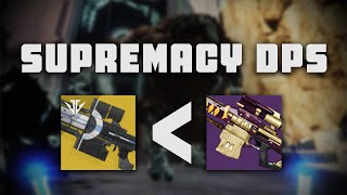 The Supremacy does very good DPS [upl. by Dranek]