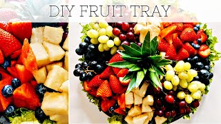 EASY FRUIT PLATTER  WOW YOUR GUESTS [upl. by Iey665]