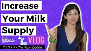 OBGYN  Breastfeeding Mom Shares 4 Tips to Increase You Breastmilk Supply [upl. by Aissej]