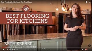 Best Flooring for Kitchens  The Good Guys [upl. by Nagam471]