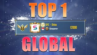 How I achieved TOP 1 on the GLOBAL leaderboards in PUBG Mobile [upl. by Nallek]