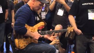 Wojtek Pilichowski at NAMM 2014 [upl. by Akino]