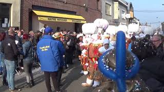 le cortege les gille à Hauts Chapeaux  Carnaval ChapelleLezHerlaimont  31 mars 2019 [upl. by Rollin]