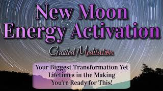 New Moon Energy Activation 💫 Transformation through Healing Technology 💫 Surrender amp Allow [upl. by Aguste282]