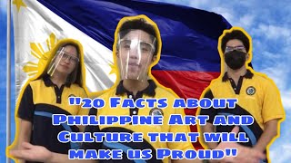 20 FACTS ABOUT PHILIPPINE ART AND CULTURE DURING PRECOLONIAL [upl. by Nissie]