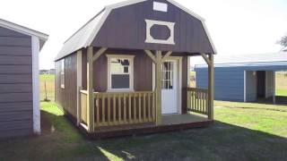 Derksen Portable Buildings 16x40 with electical installed tiny home [upl. by Rowan172]