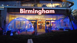 Saturday Evening Walk in Birmingham  Open Market  Bullring  Grand Central Station  New Street [upl. by Arymat]