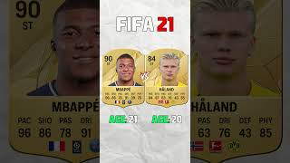 MBAPPE vs HAALAND 😱🔥 FIFA EVOLUTION  FIFA 16  FC 25 [upl. by Liederman756]