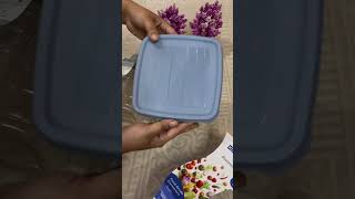 Kolor essentials unboxing viralshort ashortaday trending kolor plastic tupperware plasticbox [upl. by Aroled]