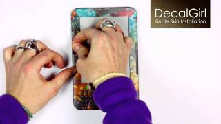 Amazon Kindle Skin Installation  DecalGirl [upl. by Timothee116]