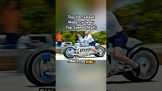 Top 10 Fastest Motorcycles Top Speed [upl. by Jeanne829]