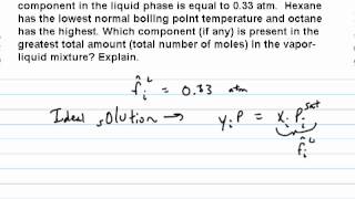 ThreeComponent Solution Fugacities [upl. by Philoo]