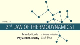 221 2nd Law of Thermodynamics I [upl. by Eissat232]