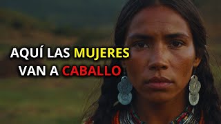 ASÍ VIVEN LAS MUJERES EN KIRGUISTÁN MIRA COMO ELLAS CABALGAN SUS CABALLOS [upl. by Yhtur256]