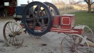 14 HP John Lauson Gas Engine [upl. by Allbee]