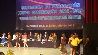 CEREMONIA DE GRADUACIÓN COBAEP P15 GENERACIÓN 2016 2019 CCU PUEBLA [upl. by Merete]