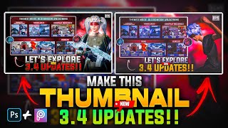 How to make new update thumbnailyoutubevideothumbnail [upl. by Sparke]