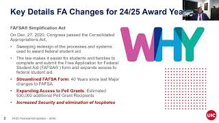 2024 UIC FAFSA Issues Update Webinar [upl. by Lledniuq981]