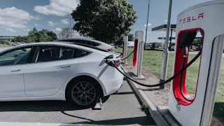 Using Tesla Superchargers amp Public Chargers in the UK [upl. by Ardnohsal287]