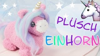 DIY Plüsch Einhorn I Einhorn Kuscheltier selber machen I Kuscheltier nähen I Unicorn Plush [upl. by Honoria]