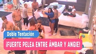 Doble Tentación  ¡Fuerte pelea entre Ámbar y Angie  Capitulo 34 [upl. by Vanny]