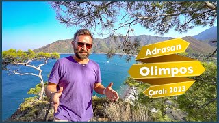 Olimpos Adrasan Çıralı Tatil Vlog  En Güzel Koylar Tarihi Yerler ve Lezzet Durakları [upl. by Ayouqes349]