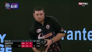 PBA Super Slam Cup Match 2 Highlights Kevin McCune VS Anthony Simonsen [upl. by Phillis]