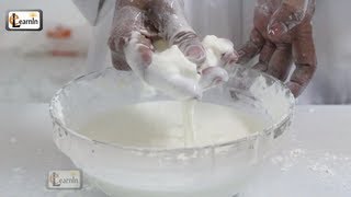 Cornstarch suspension with water  Science Experiments [upl. by Rosecan978]